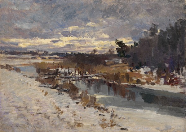 Russian Landscape by Constantin Korovin